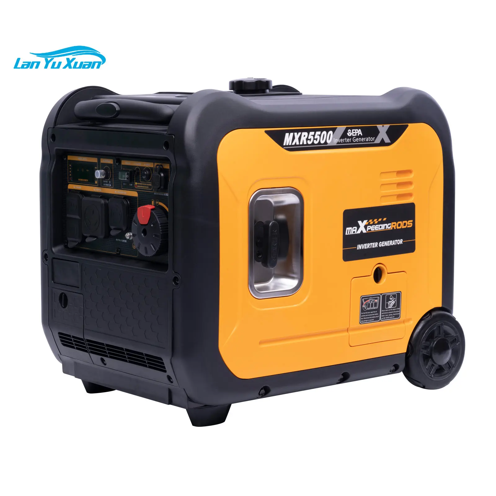 5500W Portable Compact Inverter Generator Outage Backup Power Pure Sine Wave