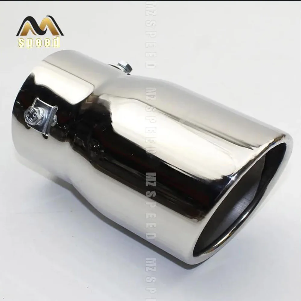 نظام كاتم صوت العادم العالمي ، إكسسوارات السيارات ، الفضة ، الأزرق ، الأسود ، طرف العادم ، البوتيك ، نوع المفاجئة #4