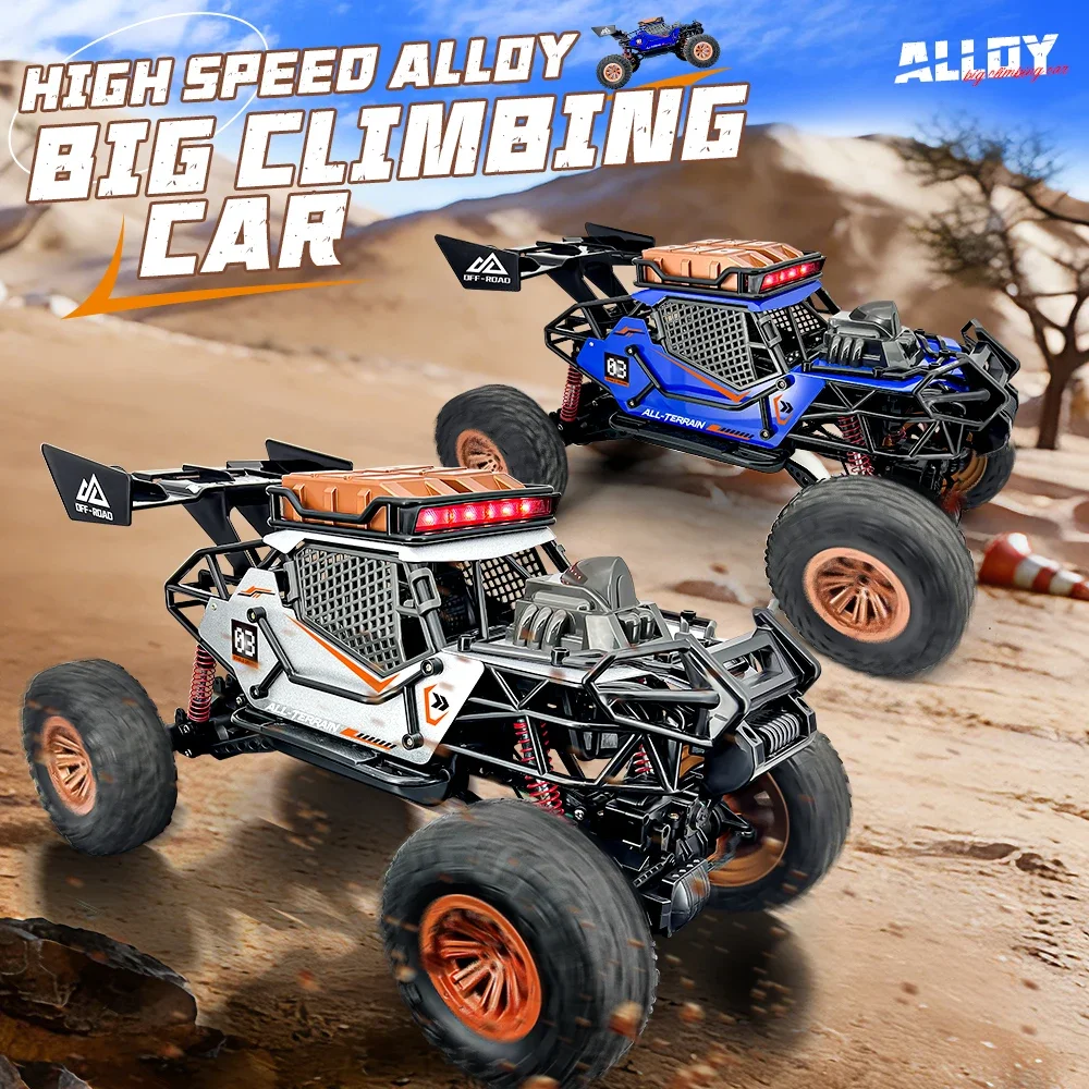 1:6 Scale RC Truck 2.4G 4WD 5 Channel Alloy Off Road Climbing Construction Truck Hobby Grade Vehicle With Outdoor Play For Boys