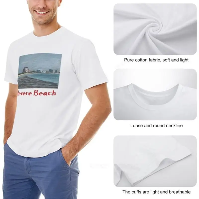 Revere Beach 1 T-Shirt plus size t shirts cat shirts funny t shirts Tee shirt mens t shirts pack