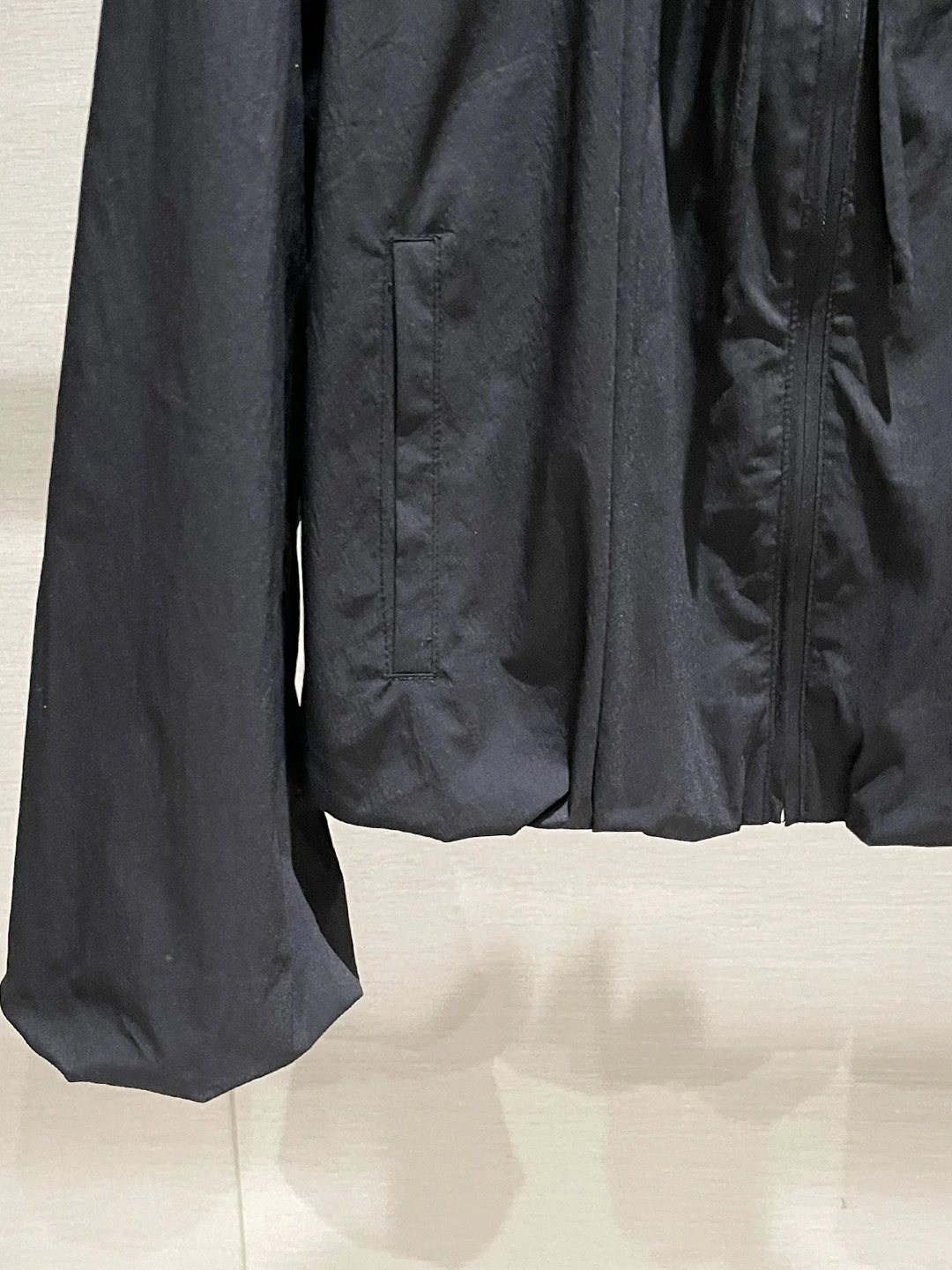 Cortavientos único coreano Sle Envious 2025 Otoño Invierno Nuevo nudo incrustado diamante largo Sve Bla Casual Jae...