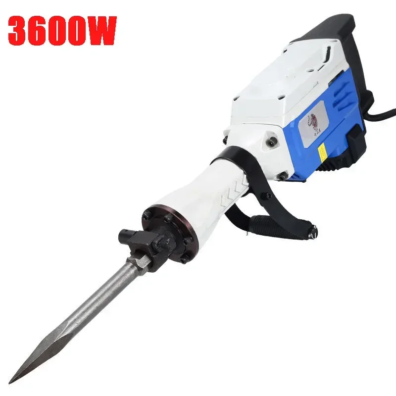 2 in 1Multifunction Gasoline Power Impact Hammer Gasoline Broken Electric Pick Electric 3600W Drill Driller Demolition