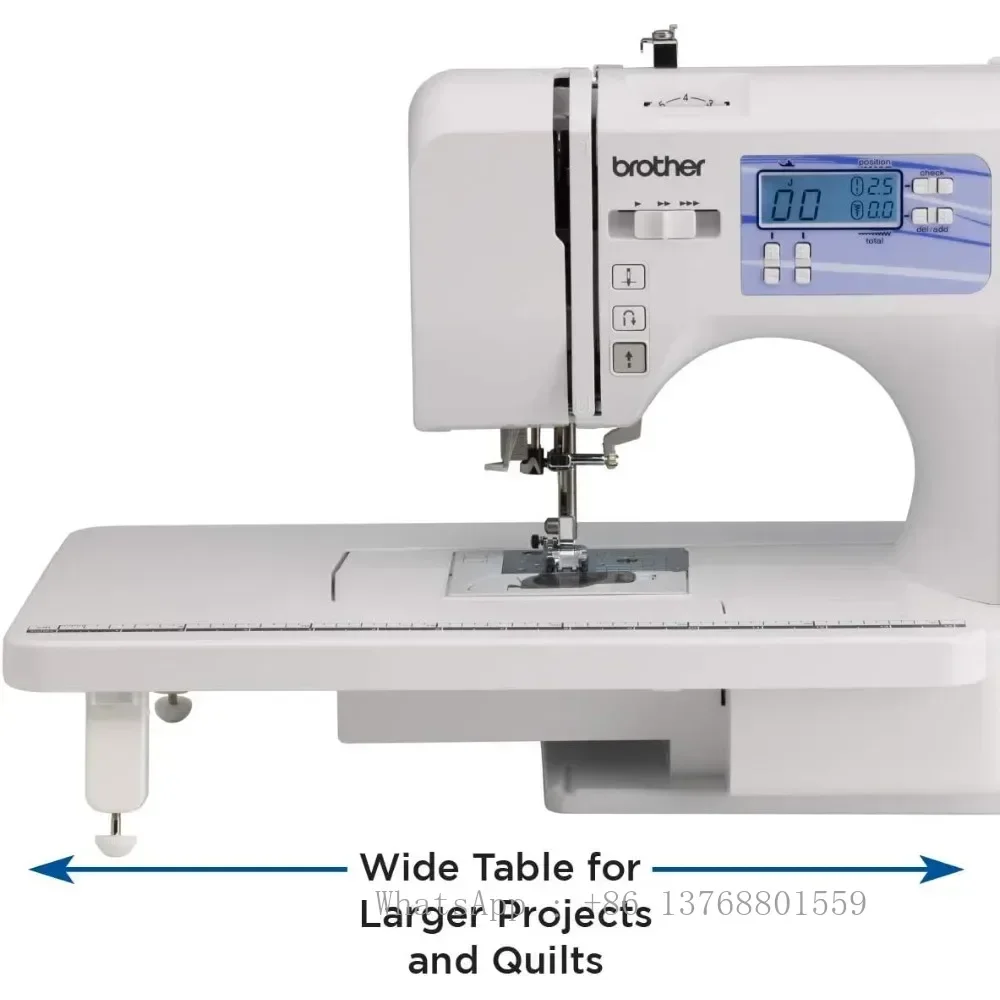 Sewing And Quilting Machine, HC1850, 185 Built-in Stitches, LCD Display, 8 Included Sewing Feet