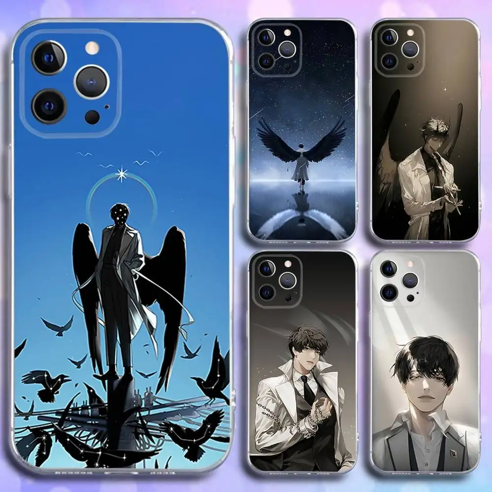 

O-Omniscient Reader Anime Phone Case For iPhone 17,16,15,14,13,12,11 Pro,Max,Plus,X,XS,XR,SE4,E Mini Transparent Soft Cover