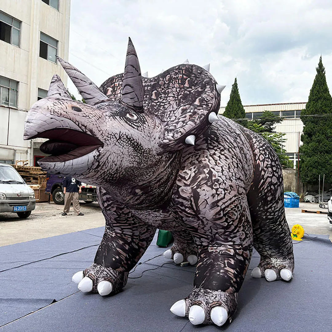 Giant Inflatable Dinosaur T-Rex Reptile Prehistoric Animal Prop For DJ Nightclub Outdoor Event Advertising And Party Decor