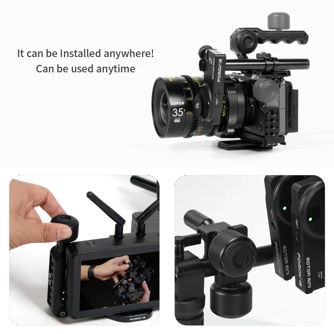 PDMOVIE LIVE AIR 3 Wireless Lens Control System / Wireless Follow Focus System