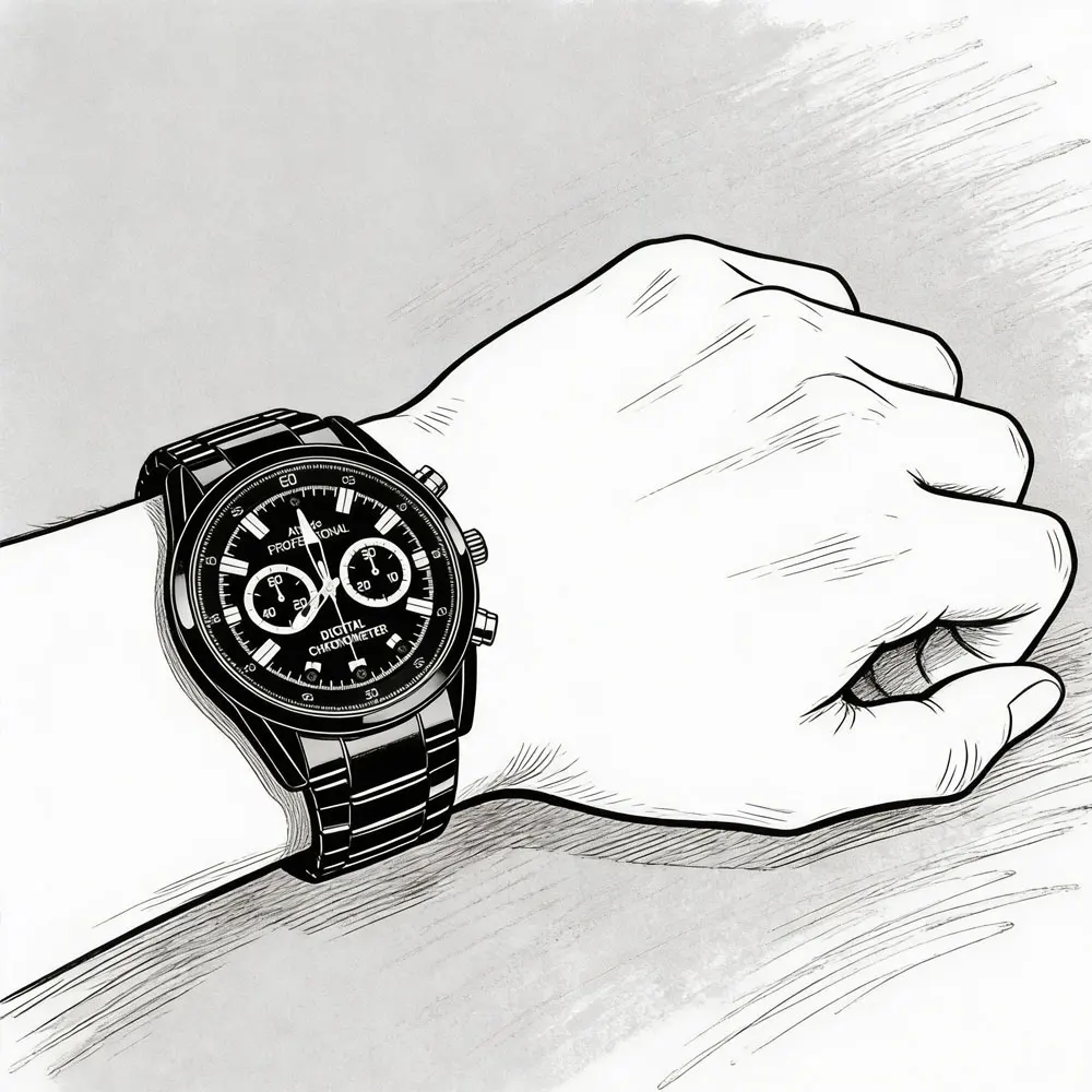 Multi functional smart mechanical watch with multiple modes. Suitable for various scenarios. Leather strap, steel strap