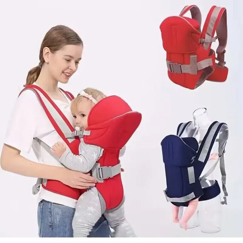 Anti-fall goedkope babydrager voor en achter Dual-purpose Comfortabel ademend opvouwbaar 40KG anti-val babydrager.