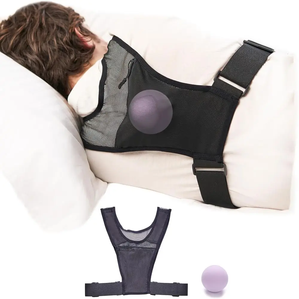 

Adjustable Side Sleep Aid to Reduce Snoring and Positional Sleep Apnea