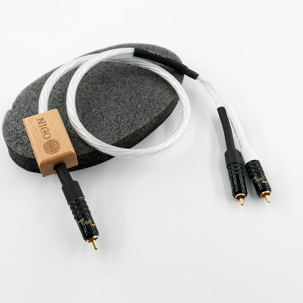 ODIN Pro Audio Y-образный разветвитель — позолоченный 1x2 с четырехъядерным сердечником OFC и тройной защитой от электромагнитных помех ​