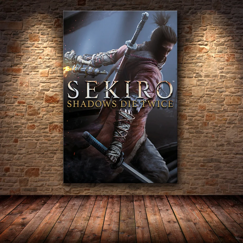 Unframed The Poster Decoration Painting of Sekiro: Shadows Die Twice on HD Canvas  canvas painting art