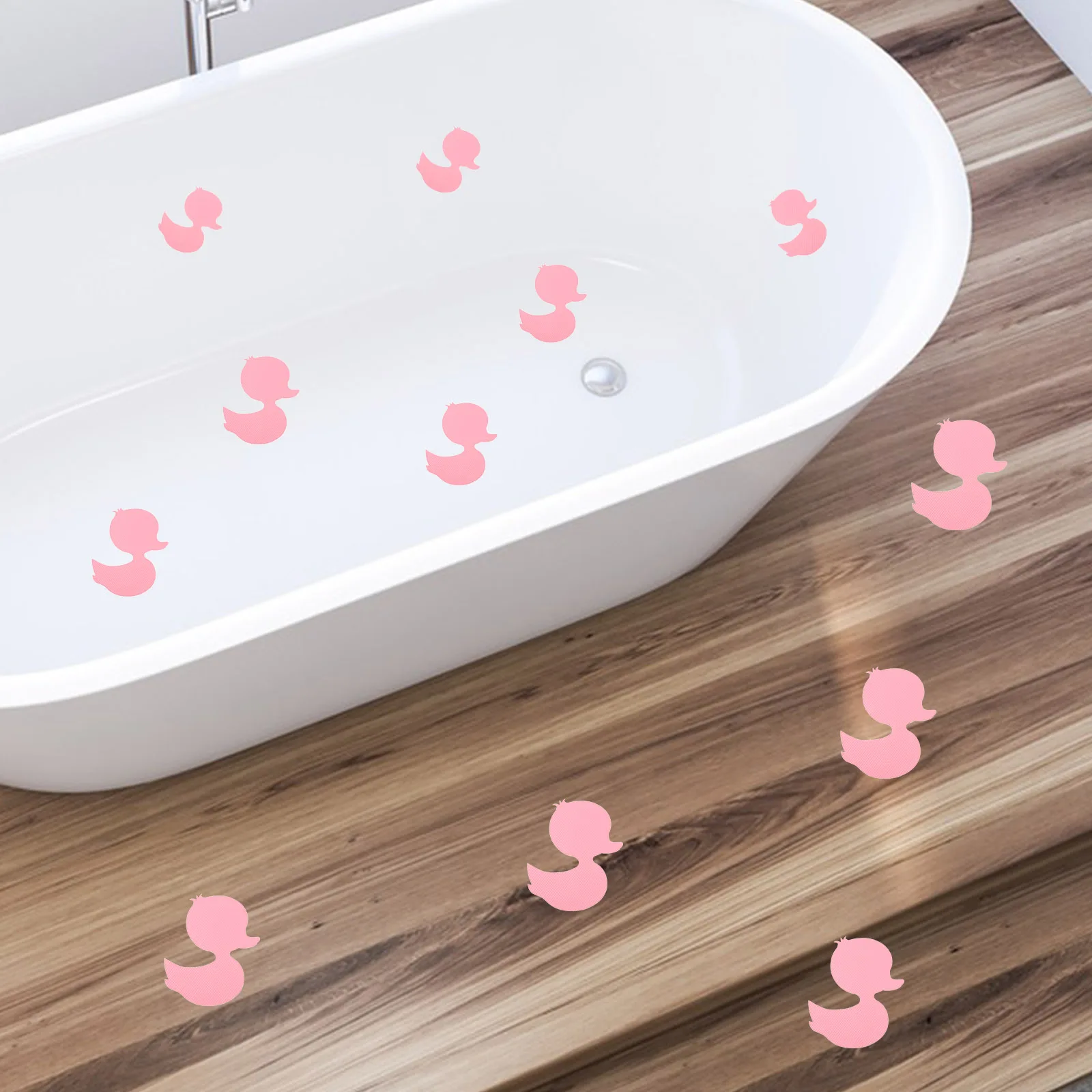 

12pcs Anti-Slip Stickers Bathroom Anti-Skid Stickers Non Slip Shower Decals Decorative Bathroom Floor Grips For Tub Shower