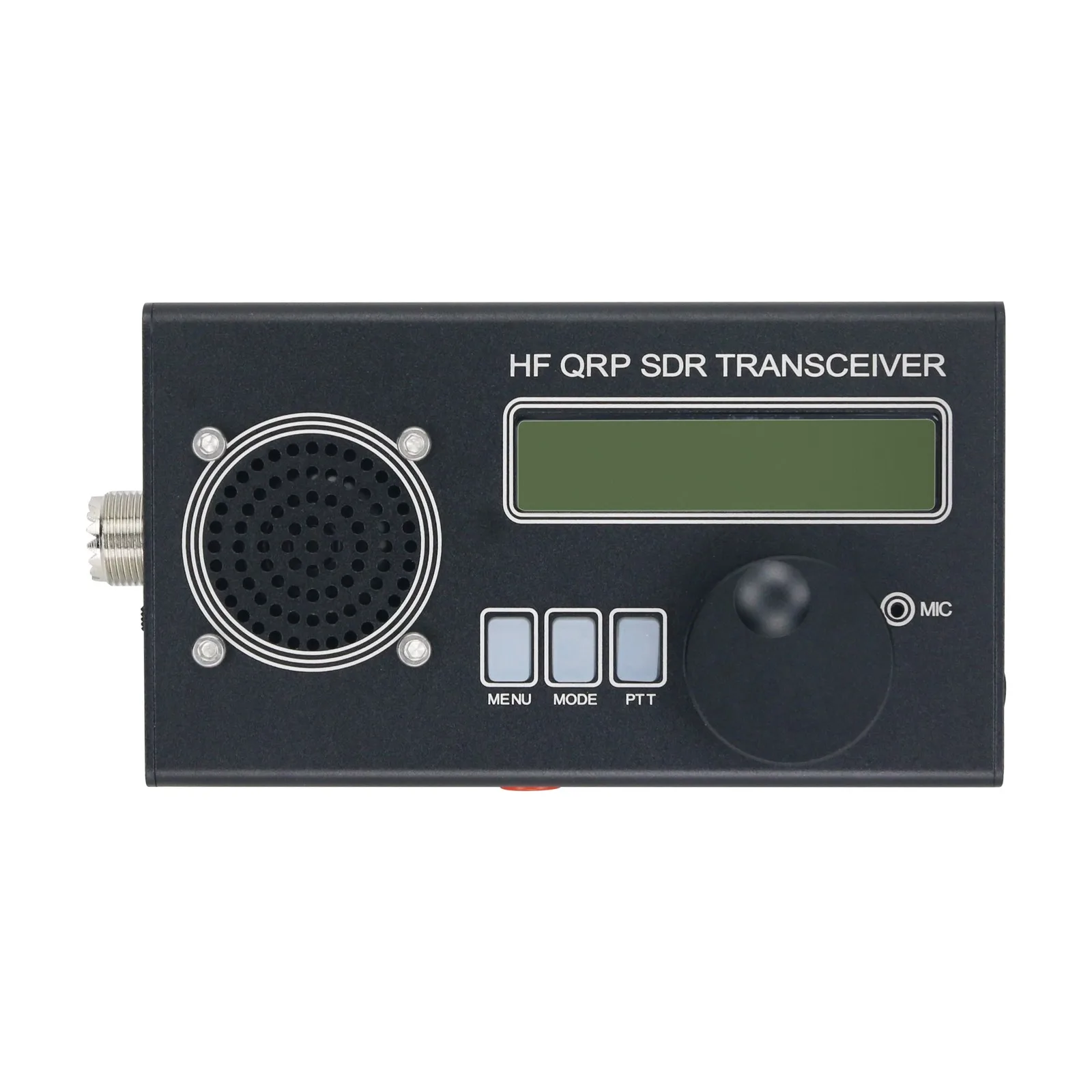 USDR/USDX HF QRP SDR Transceiver SSB/CW Transceiver 8-Band 5W Ham Radio With Black Shell