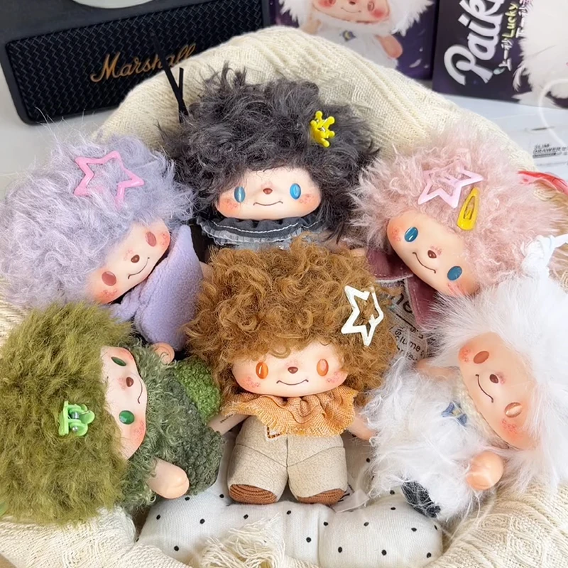 Paikke Lucky All The Time Series Blind Box Surprise Bag Pendant Collegogo Cute Anime Vinyl Plush Doll Mystery Keychain Toys Gift view 2
