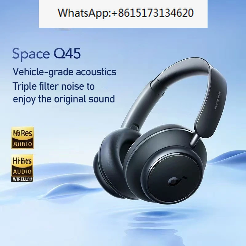 New Original Soundcore Space Q45 Wireless Bluetooth Headphones Triple Dynamic Active Noise Cancellation LDAC HiRes