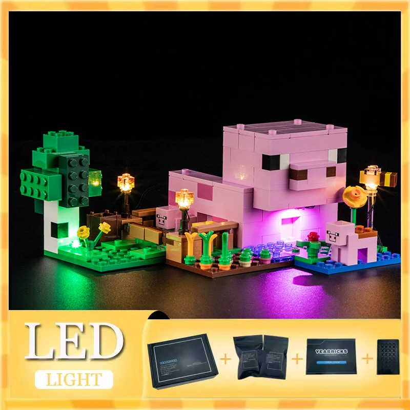

DIY LED Light Kit For LEGO 21268 The Baby Pig House (Only LED Light,Without Blocks Model)
