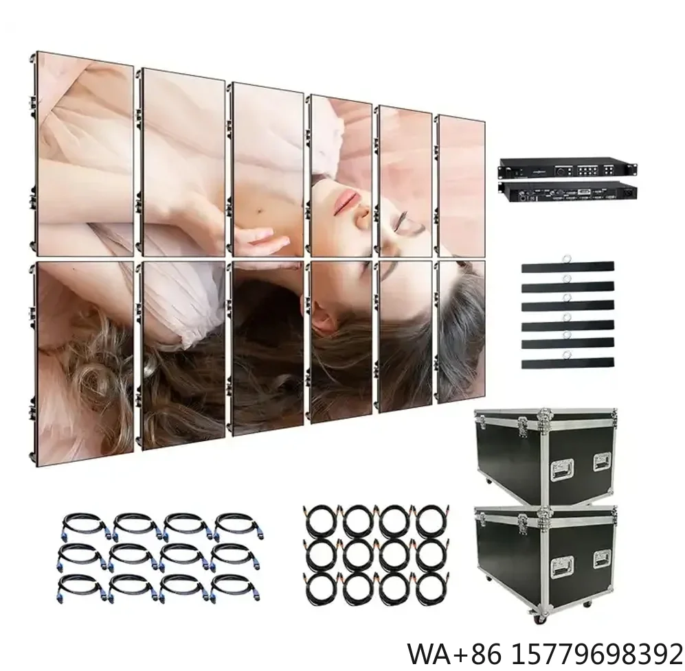 

500x500mm 500x1000mm Giant LED Display Screen HD Digital Rental P2.5 P2.9 P3.91 P4.81 Video Wall