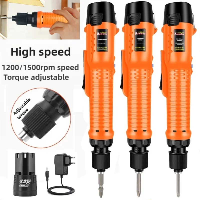 High Quality 12V Cordless Electric Screwdriver 1800mAh Li-ion Battery Rechargeable Drill Power Electric Screwdriver Bits Set