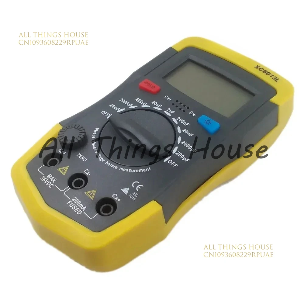 

Digital Capacitance Meter XC6013L Capacitor Tester