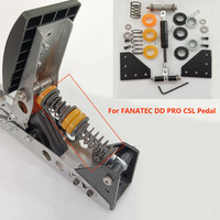 For FANATEC DD PRO CSL Pedal Simulated racing Modification Pedal Brake Throttle Adjustable Damping MOD Kit