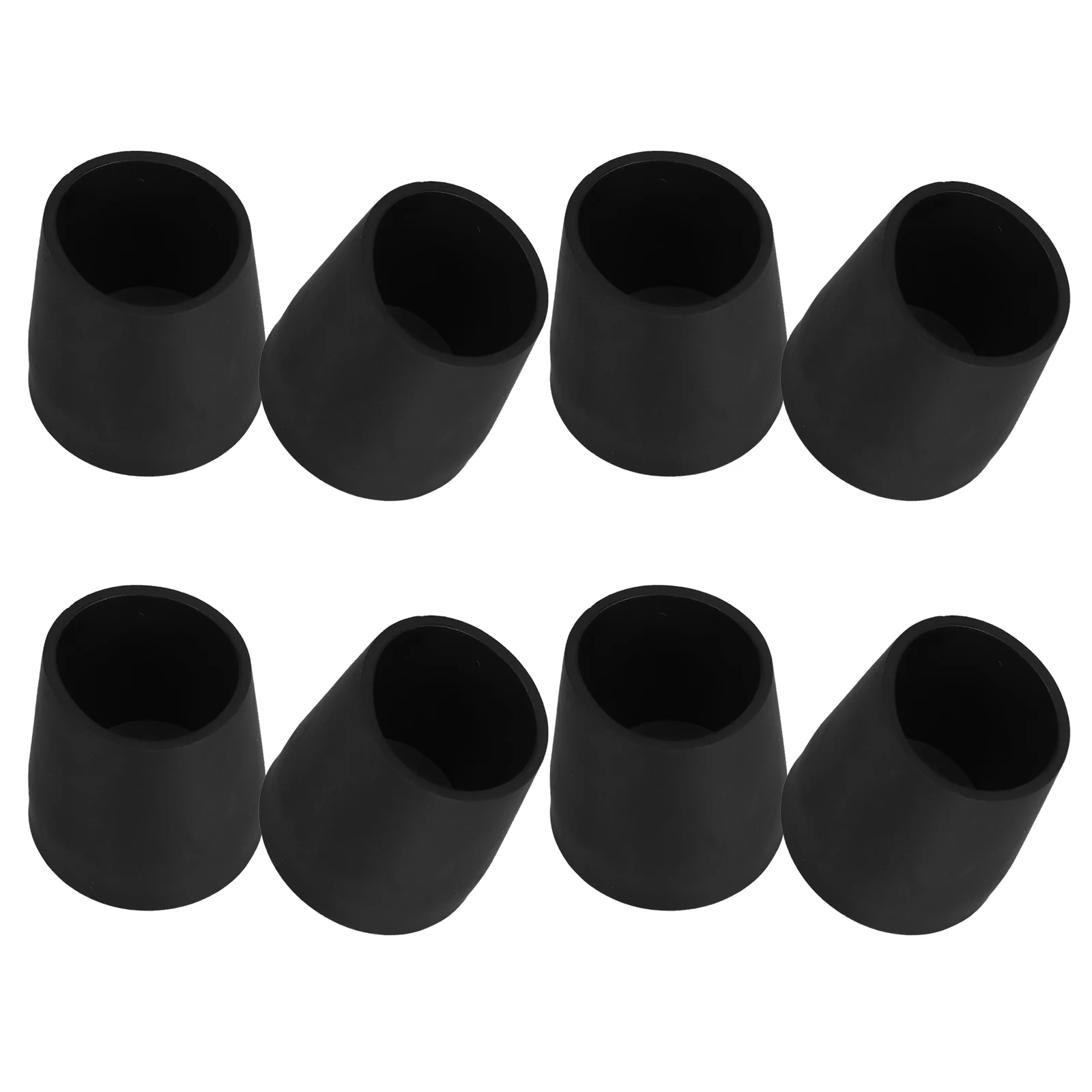 

8pcs Rubber Walking Sticks Tips Non-Slip Heavy Duty End Caps Replacement For Chair Furniture Legs Shockproof Foot Covers Durable