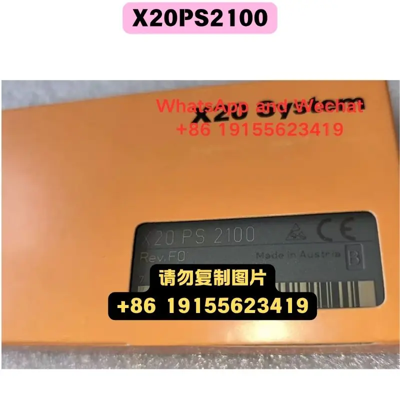 

Brand new original X20PS2100 module Functional test OK Quick delivery