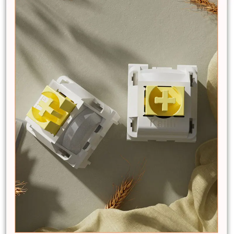 

MaiMai Switch 38g Linear Pre-Lubed 5 Pins HotSwap Kailh Switches For Mx Mechanical Gaming Keyboard