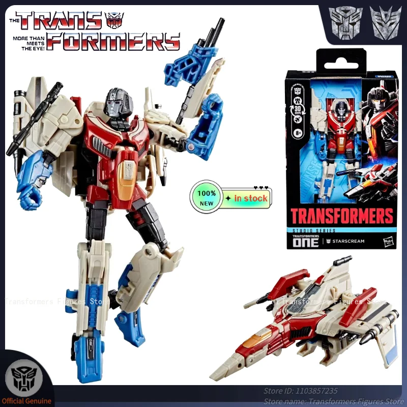 Originele gloednieuwe Transformer Robot Toys Movie 8SS Studio Series Starscream ‌   G1 Cartoon Action Figure Anime Beweegbaar Model Cadeau