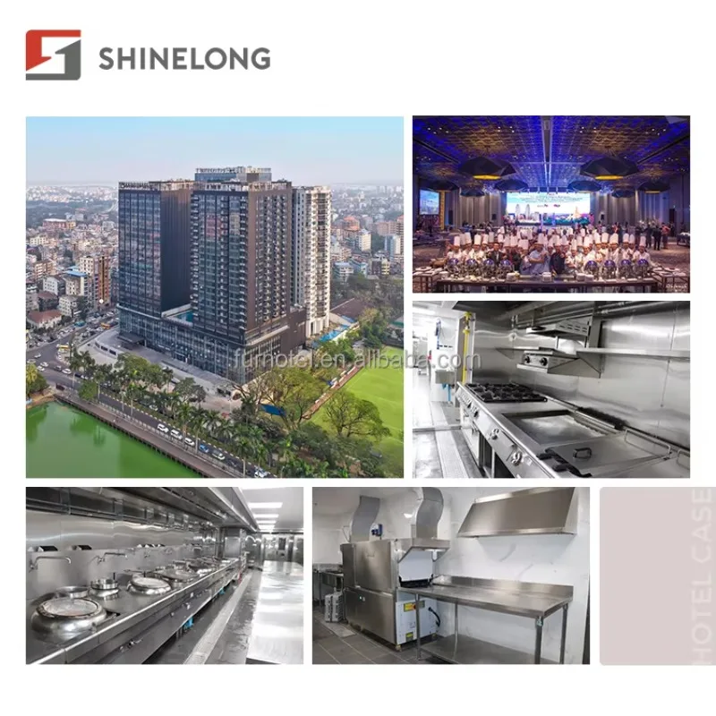 Complete Hotel and Catering Equipment Solutions with Buffet and Laundry Systems