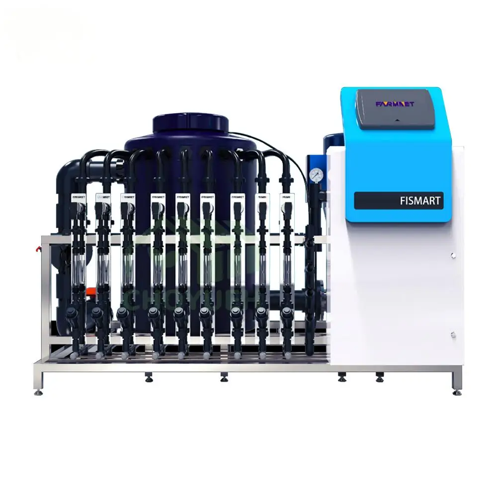 Intelligent Farm Integrated Water and Fer tilizer Injector Applicator for Agriculture Greenhouse Automatic Irirrigation System