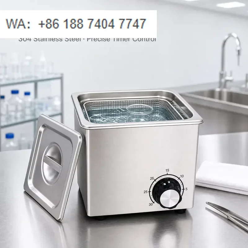 Industrial 30L 40kHz Stainless Steel Tank Heated Digital Timer Ultrasonic Cleaner for Jewelry Dental Laboratory