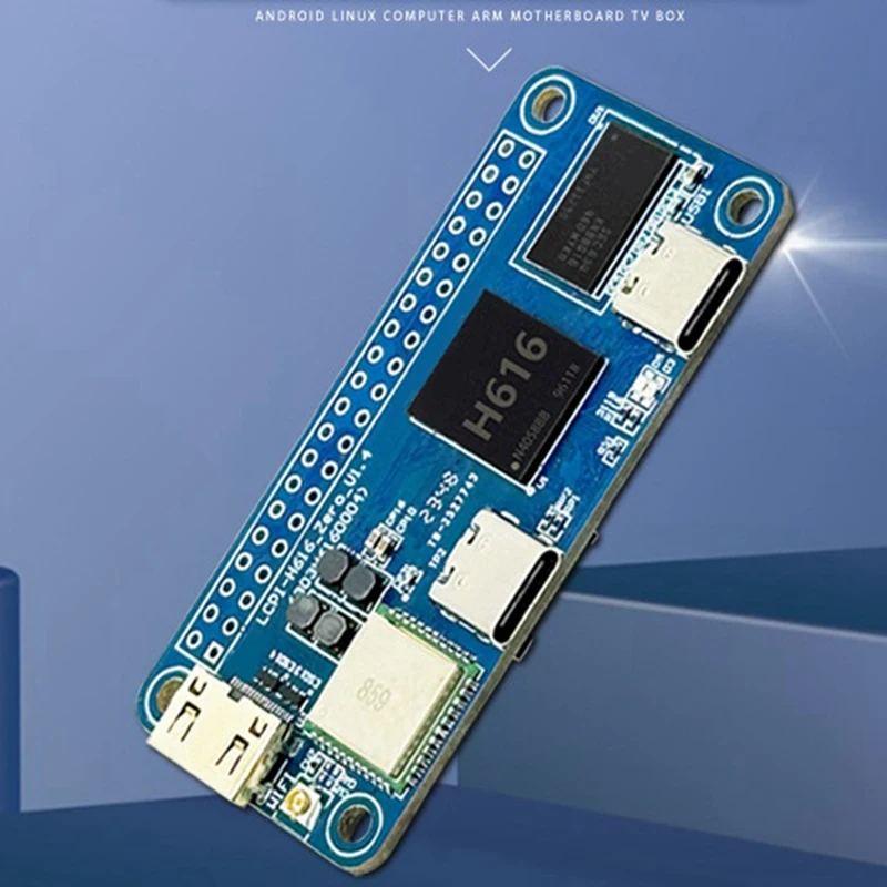 Nieuwe Moederbord Module Voor LCPI Allwinner H616 NUL Development Board Android Linux PC ARM Moederbord TV Box Module