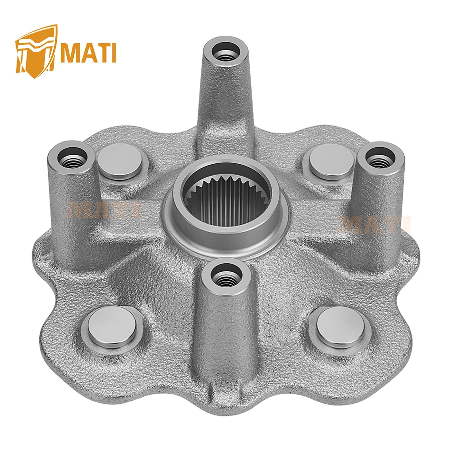 Front Left/Right Hub For Yamaha Kodiak Bruin Wolverine Grizzly Big Bear 350 400 450 YFM350 YFM400 YFM450 2003-2014 5ND-F5111-21
