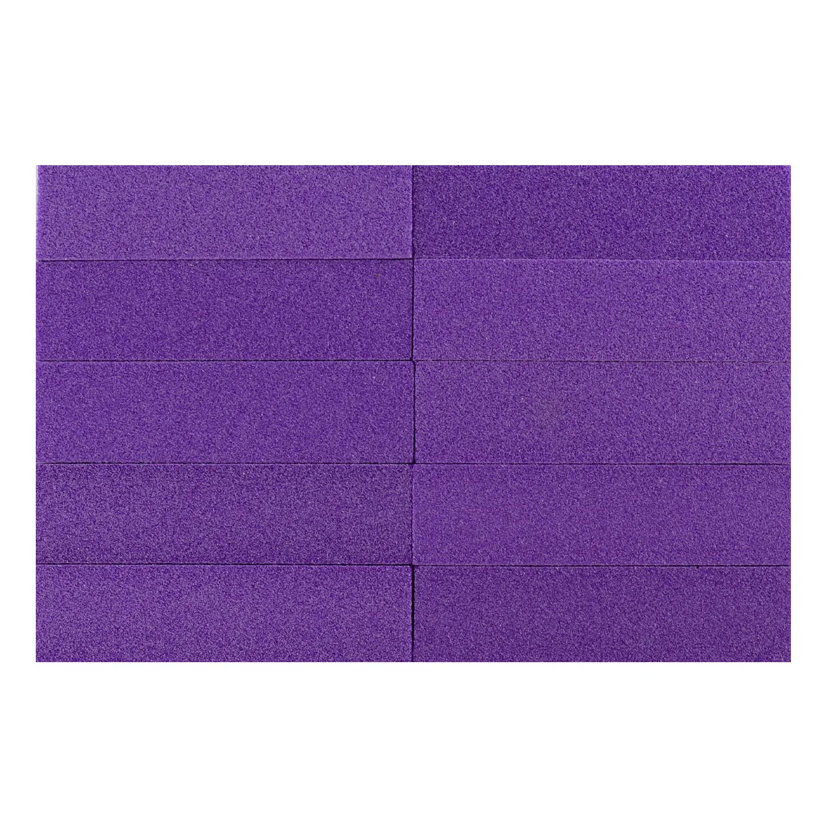 

10Pcs Nail Polishing Block Premium Four Sided File for Smoothing Natural False Nails Manicure Art Supplies Portable Design