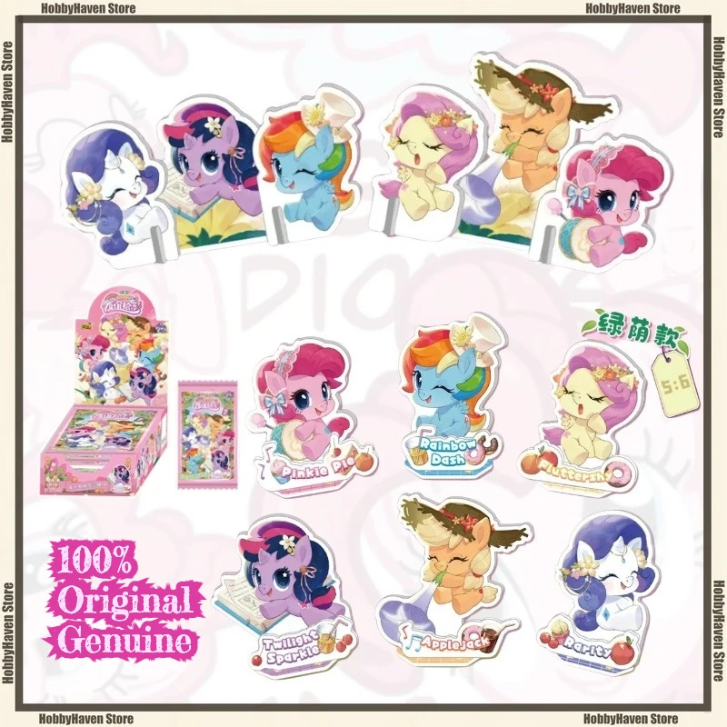 In Stock Card Game My Little Pony Friendship Painting Dream Edition Official Genuine Acrylic Stand Ornament Collection Gift