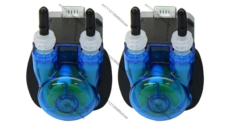 Miniature Peristaltic Dosing Pump KPAS100 Nema 17 Stepper Motor 14 Channel For Microplate Reader Laboratory Liquid Transfer