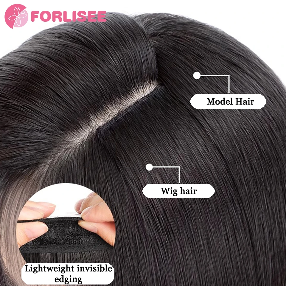 FORLISEE-Peluca de pelo largo y rizado para mujer, pelo sintético degradado verde fluorescente, aumento de volumen, patrón de onda de agua esponjosa, piezas