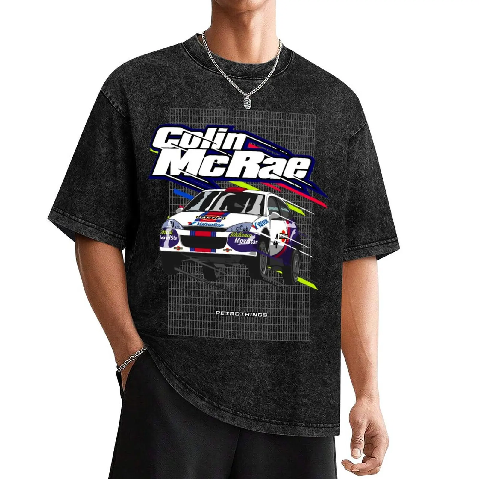 

Colin McRae Epic Jump T-Shirt oversized designer shirts men clothings