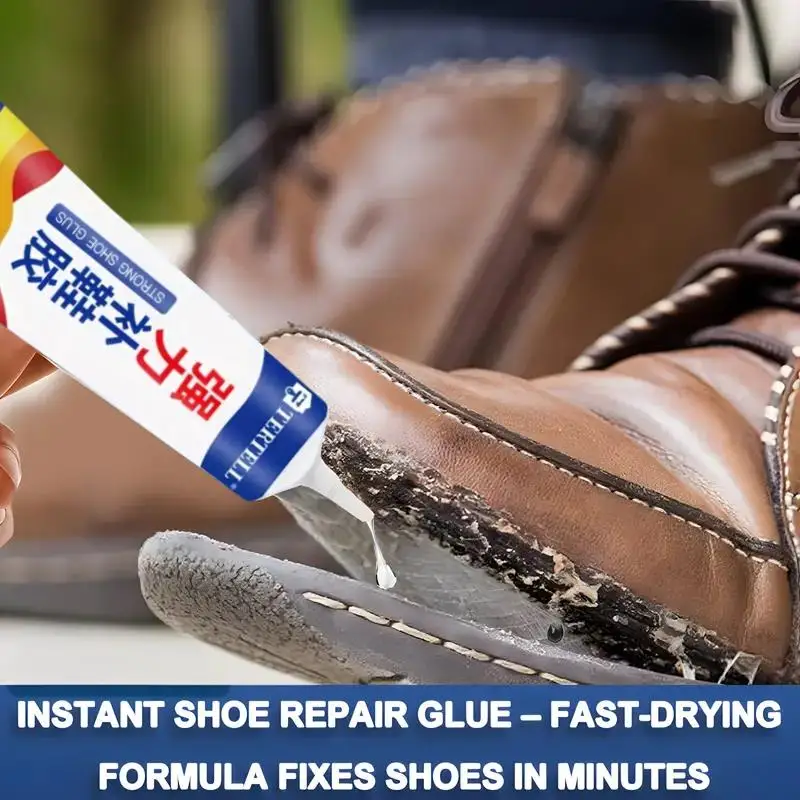 Professional Shoe Repair Glue (60ml) | Strong elastic adhesive for sports shoes, synthetic leather and accessories.
