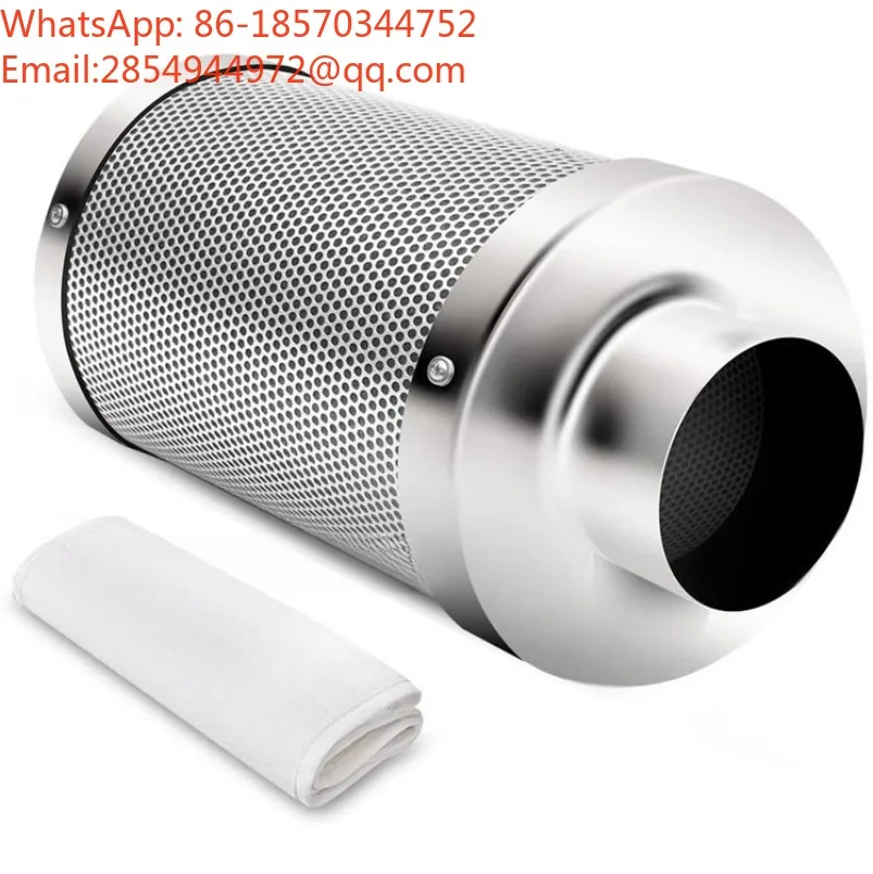 4/6/8 Inch Greenhouse Plant Tent Pipe Barrel, Air Filter, Purifier