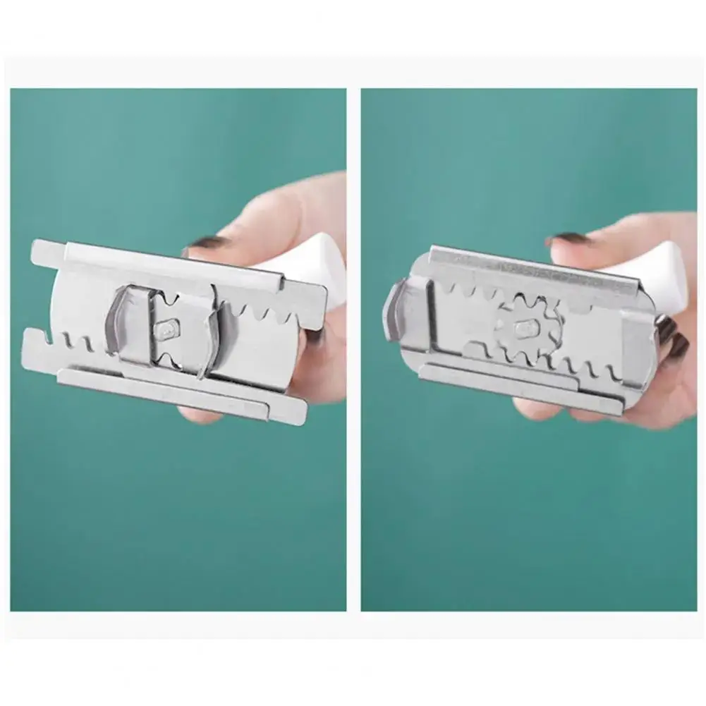 Easy Access Opener Adjustable Handle Opener for Arthritis Seniors Stainless Steel Jar Opener with Easy Grip Multifunctional
