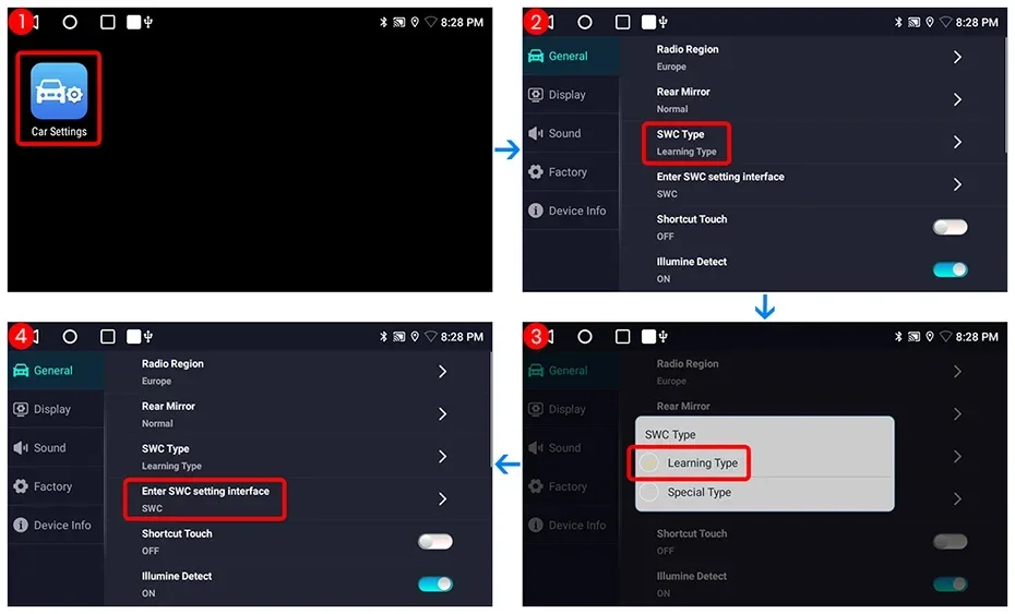 Android Autoradio für Hyundai i20 2012-2014 Carplay Android Auto