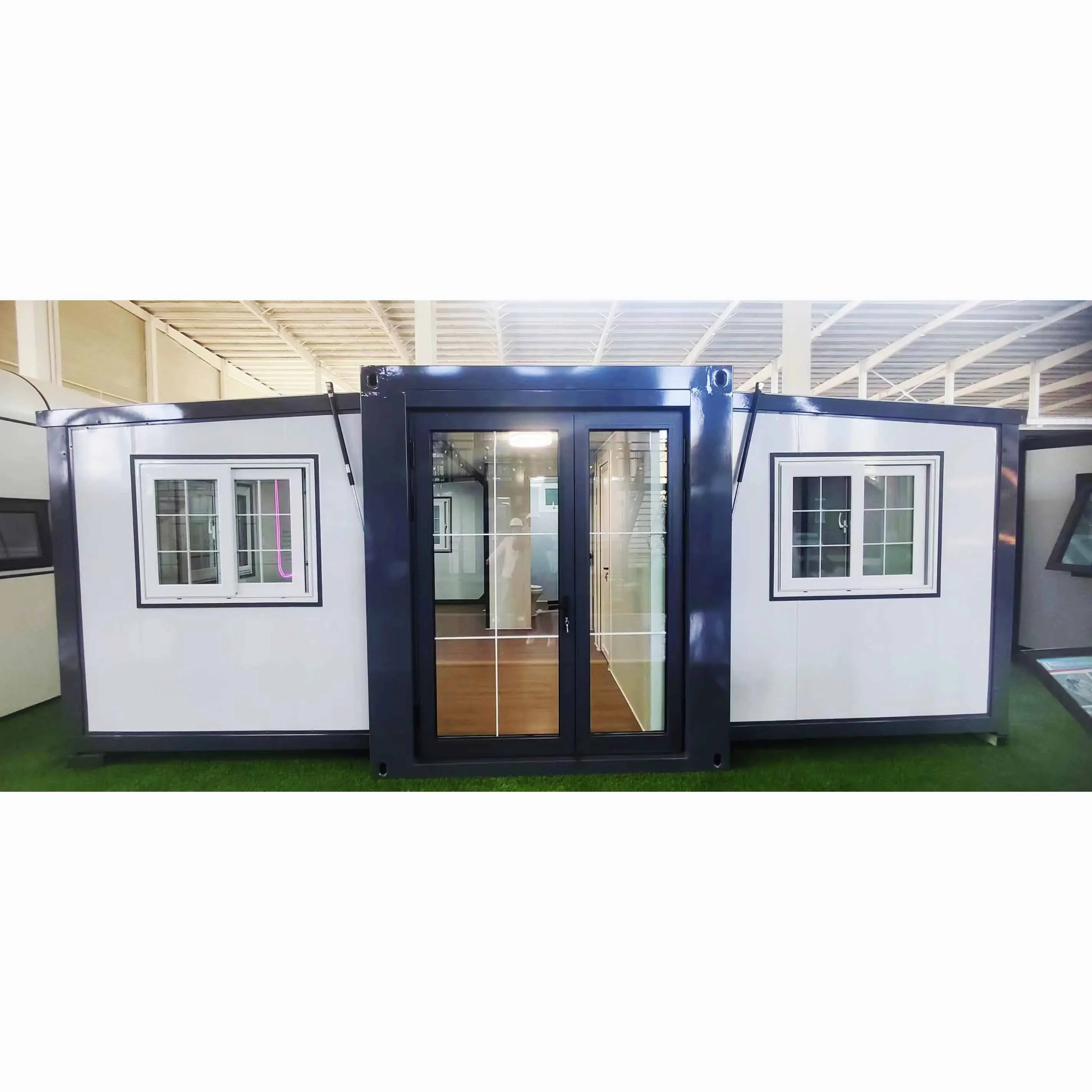 High Standard Integrated Housing Modern Design Modular Steel Container Prefabricated Residential Office