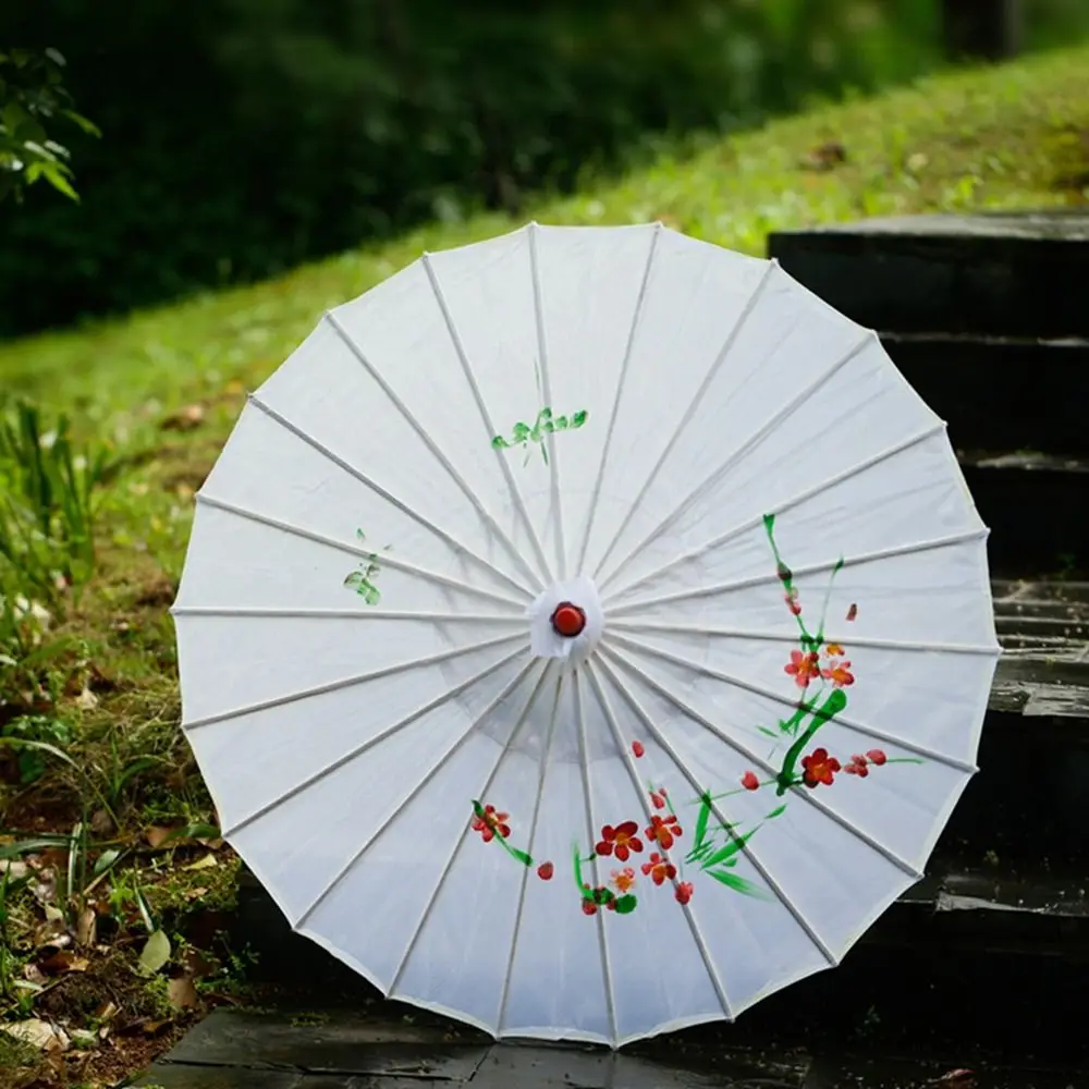 High Quality Chinese Antique Style Oiled Paper Umbrella 10 Colors Decorative Umbrella Decorate Umbrella Dance Performance
