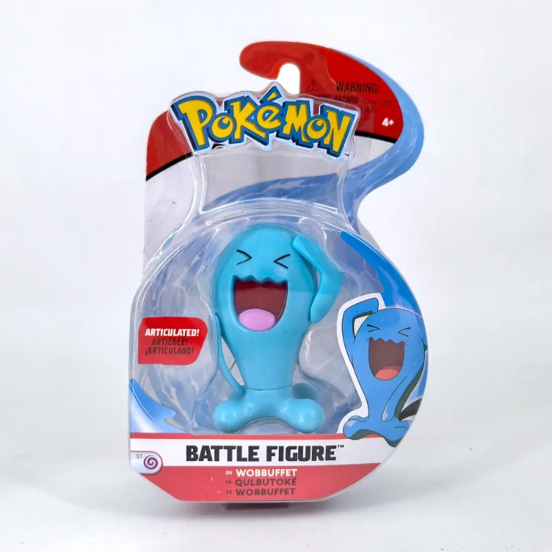 WCT Pokemon figurines de combat Pack Pikachu Wobbuffet Alolan Rattata Rowlet Metang Alolan Muk modèle jouets Collections cadeaux pour enfants