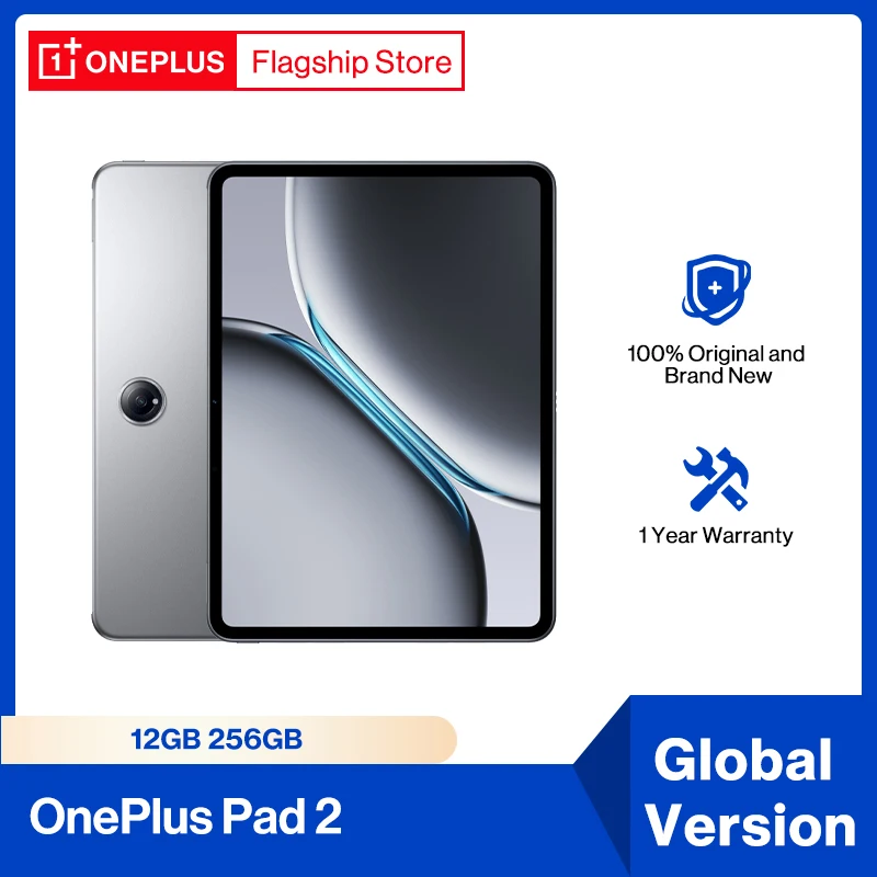 

2024 Новый планшет OnePlus Pad 2, глобальная версия, 12 ГБ, 256 ГБ, набор микросхем Snapdragon 8 Gen 3, дисплей 12 дюймов, аккумулятор 9510 мАч, OxygenOS 14