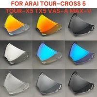 Protector de visera de Casco para ARAI TOUR-X5 TOUR X5 TX5 VAS-A XD-5 MAX-V MAX V TOUR-CROSS V TOUR CROSS 5 Casco Moto lentes gafas Mica