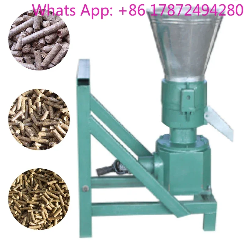 KL150P Pellet Press Wood Mill Machine Feed Pellet Machine 50-90KG/H PTO Shaft Drive Sawdust Pellet Machine Food Processors