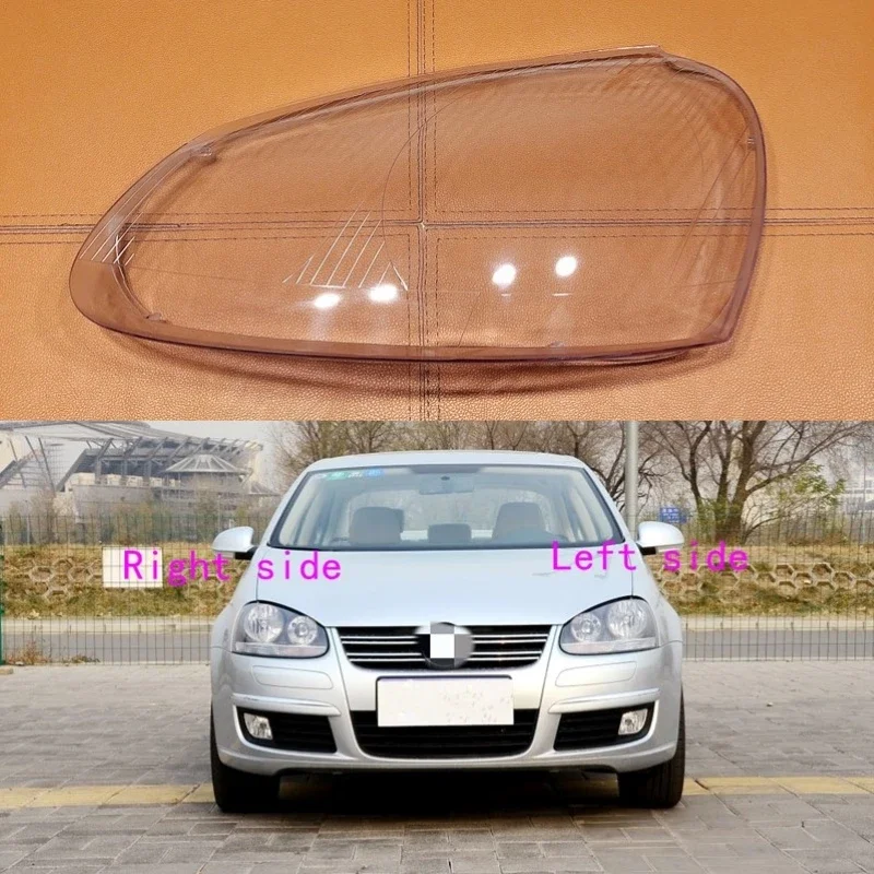 

Для Volkswagen VW Golf 5 2006, 2007, 2008, 2009, 2010, 2011, крышка корпуса фар автомобиля, сменная линза, стекло фары