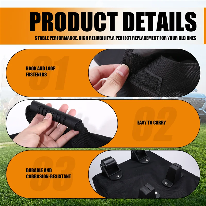 

10 X 10 X 62In Canopy Bag Replacement For 10X 10 Up Canopy Tent With Roller Wheels-Canopy Carrying Bag With Handles